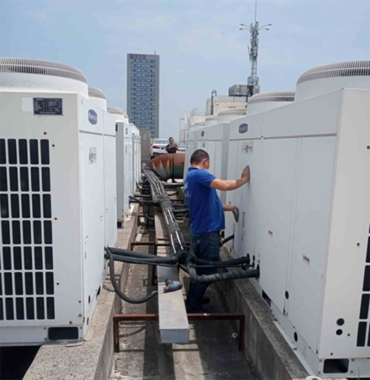 福清中央空调制热和不制冷系统维修方法